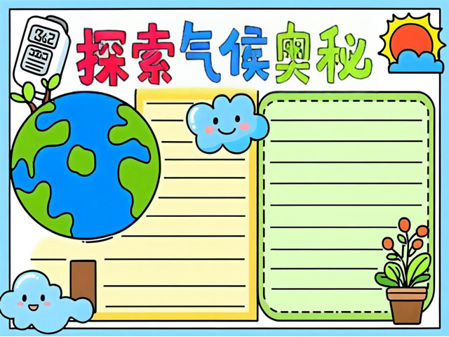 甬城变化手抄报